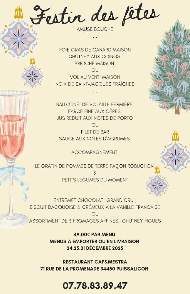 Cap & Mestra - Menu Image 1